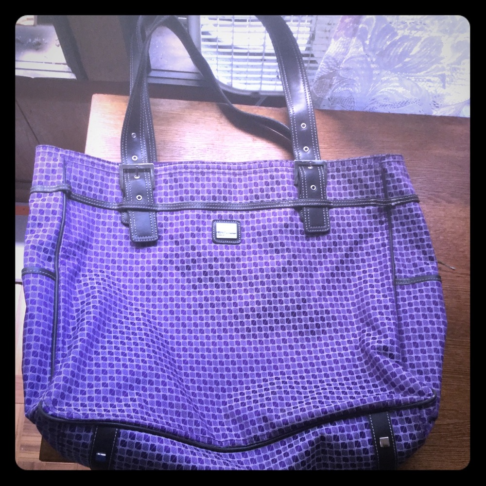 Liz Claiborne Purple Shoulder Bag